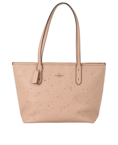 Studded Stellar Crossgrain City Tote, front view